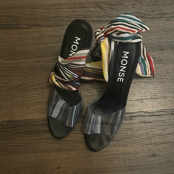 Monse ankle wrap Sandals - Picture 1 of 7